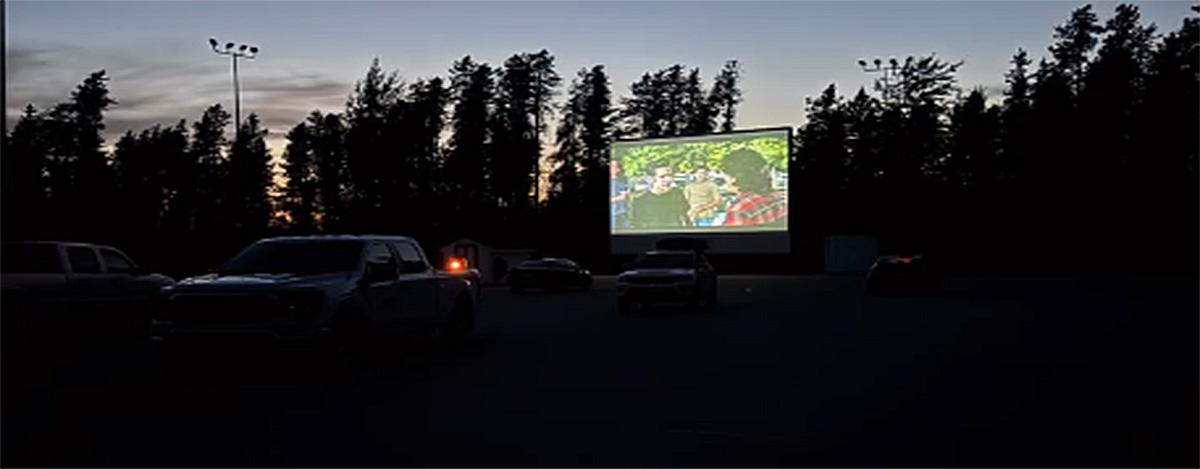 OUTDOOR THEATRE IN TARA PARKING LOT A